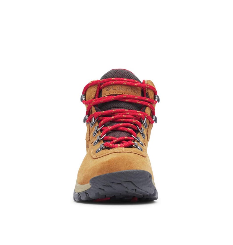 Columbia Women's Newton Ridge Plus Waterproof Amped, Elk/Mountain Red, 12 - Image 3