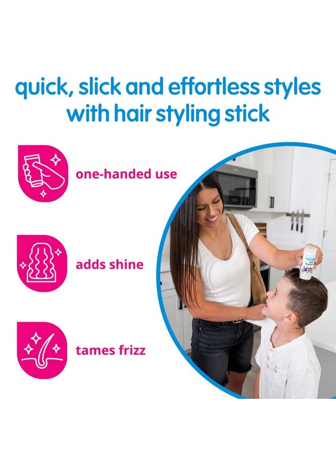 SO COZY So Cozy Kids Hair Wax Stick, Easy & Quick Styling Wax Stick for Hair (2 Oz) Flyaway Hair Tamer, Slick Back & Shape with Precision, No Parabens, Sulfates, Synthetic Colors or Dyes  - Image 2