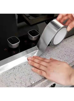 ماركة غير محددة 6 قطع من  شريط  الألمنيوم – عرض 2 بوصة سميك جدًا مع لاصق قوي لتطبيقات HVAC والعزل - منقوش  - Image 4