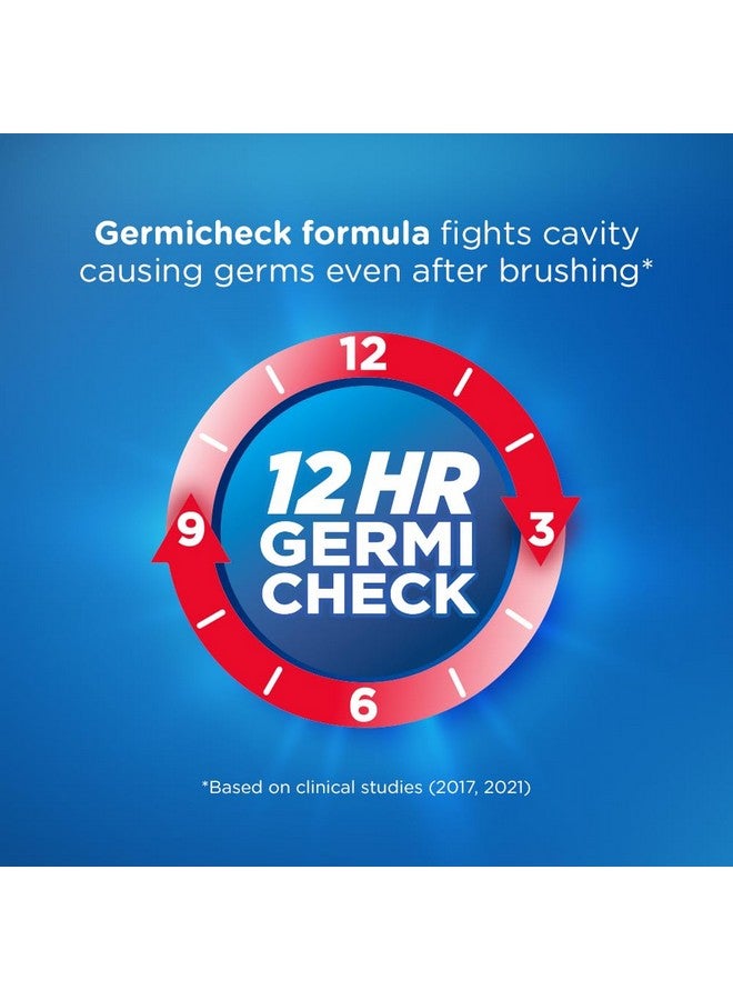 Pepsodent Germicheck 300g (150g x 2, Pack of 2) 8 Actions, Whole Mouth Cavity Protection Plaque Removal Toothpaste With Anti-Germ Formula, Clove And Neem Oil, Jumbo Save Pack - Image 5