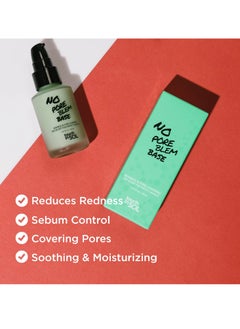 Touch in Sol TOUCH IN SOL No Pore Blem Primer + Redness Correcting Base Set - Pore Filler Blurring Primer Before Makeup - Tone Neutralizing before Foundation - Pore Minimizing, Sebum, and Shine Control 1.01fl. oz.  - Image 5
