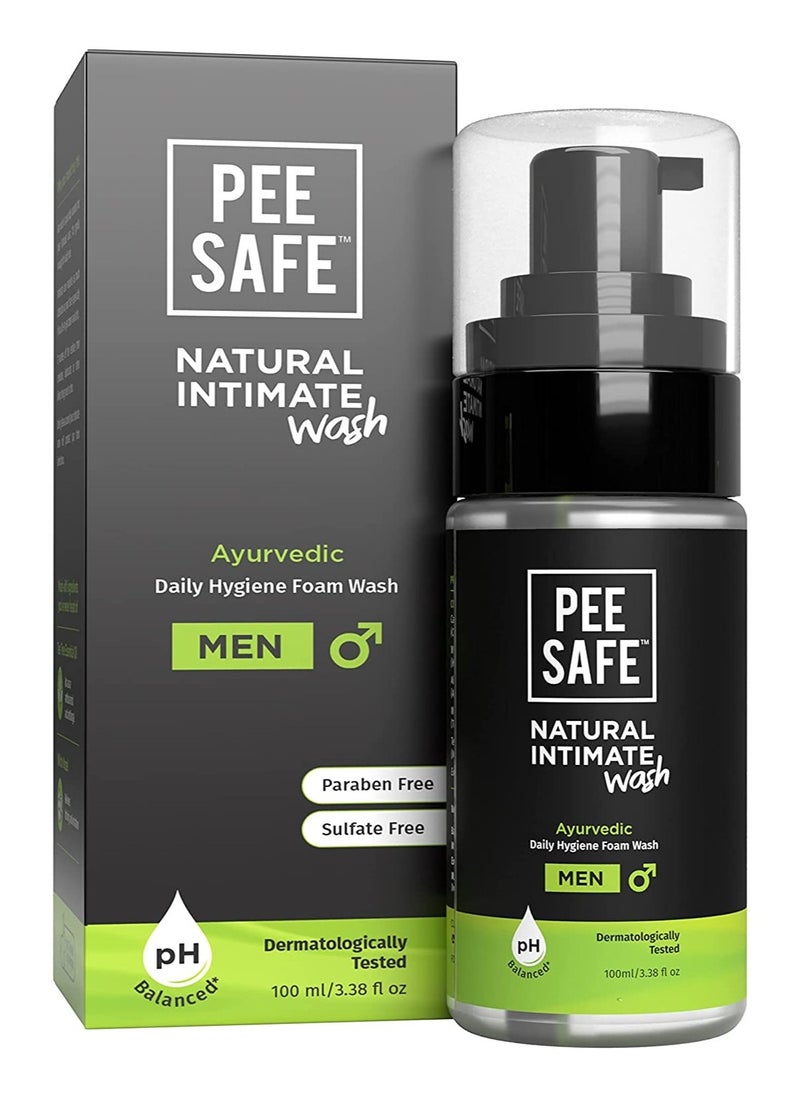 PEESAFE PEESAFE Natural Intimate Wash for Men | with Tea Tree Essential Oil | Ayurvedic | Mens Intimate Wash | Ball Wash for Men | Men Genital Wash | Intimate Wash Men | Mens Ball wash  - Image 1