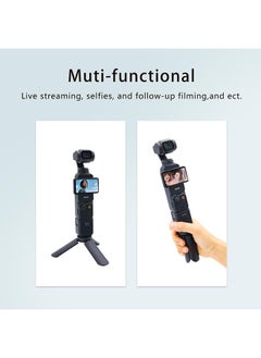 Mini Tripod for DJI Osmo Pocket 3 & 2 Camera, Portable Tripod Stand Black Tripod Mount Selfie Stick Tripod Compatible with Osmo Pocket 3 & 2 - pzsku/ZDE8B3BF8154146522DCFZ/45/_/1731929104/dd9ac0fe-606e-48fd-913d-d4261a398495