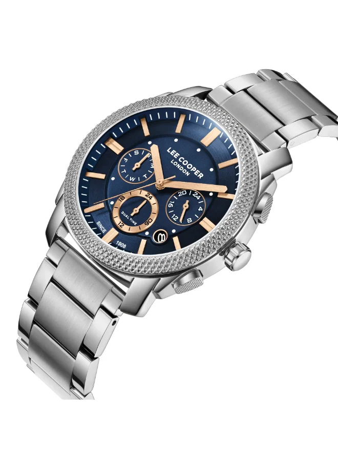لي كوبر Men's Metal Multi Function Watch LC08177.390 - 42 mm