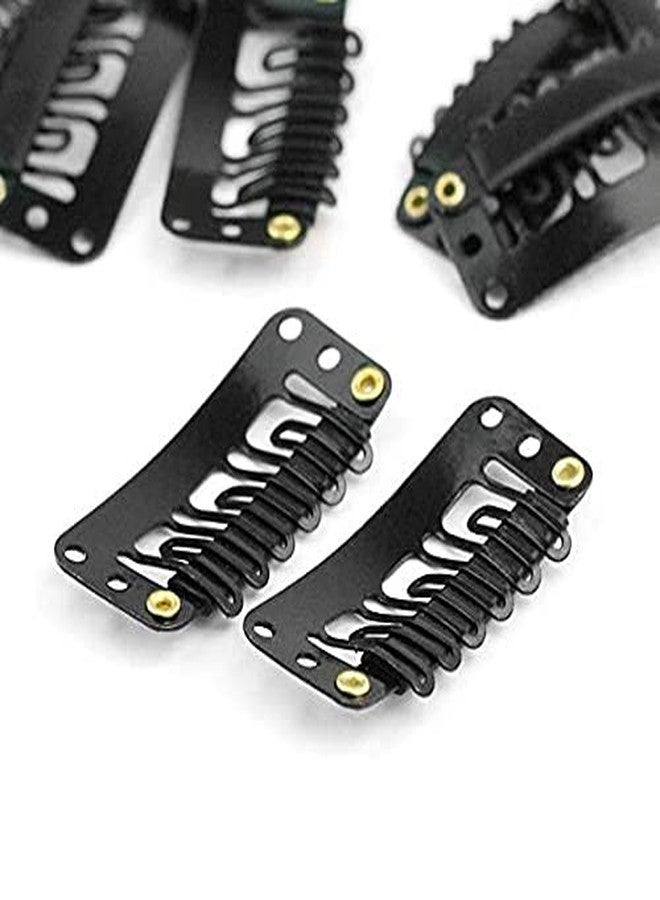 Stylazo Hair Extension Black Clips Use With All Hair Extensions Pack Of 30 Hair Clip (Black). - Image 5