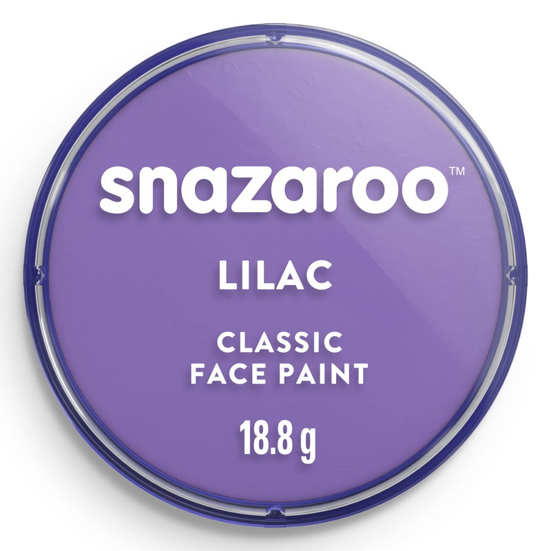 Snazaroo Classic Face and Body Paint, 18.8g (0.66-oz) Pot, Lilac - Image 1