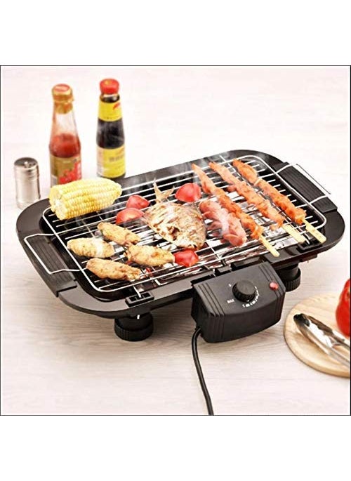Kmart KHODIYAR Grill Grilling Machine Charcoal Electric DualPurpose Household Outdoor MultiFunction Double Electric Oven 2000W Barbecue  - Image 1