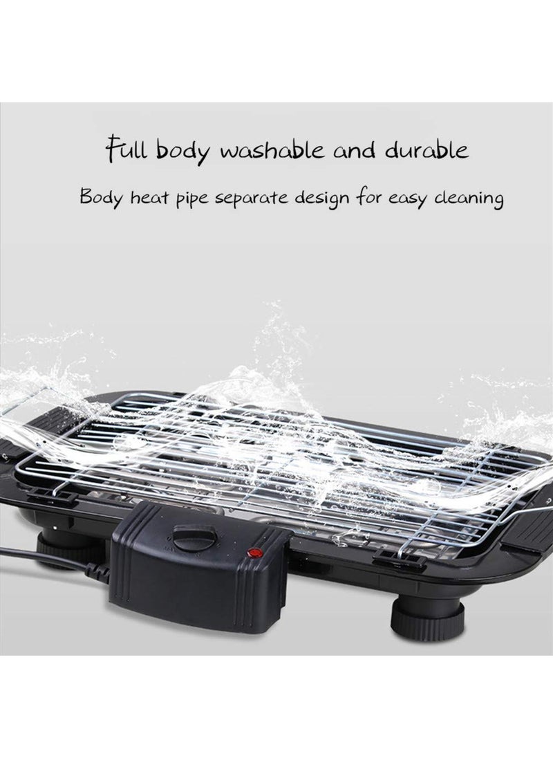 Kmart KHODIYAR Grill Grilling Machine Charcoal Electric DualPurpose Household Outdoor MultiFunction Double Electric Oven 2000W Barbecue  - Image 4