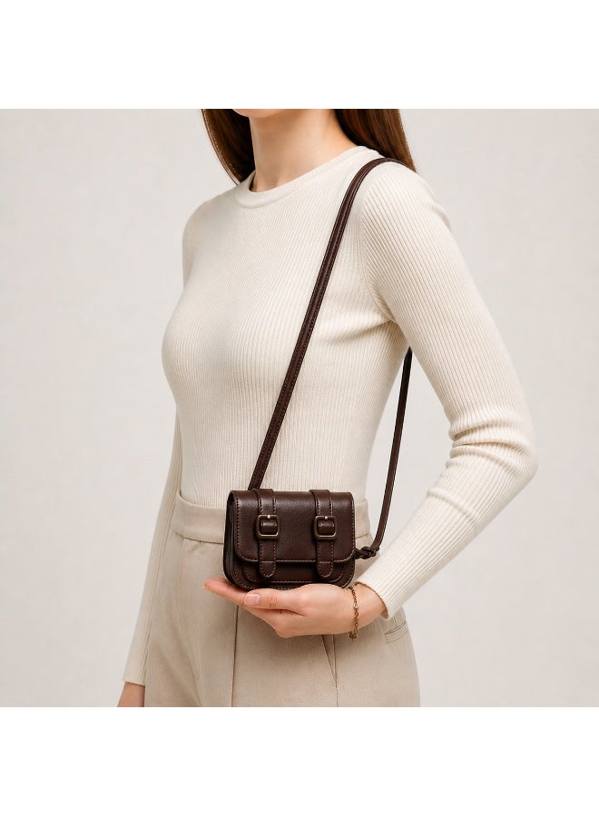 Stylish small women's crossbody bag – a modern leather for everyday and evening use - Image 1