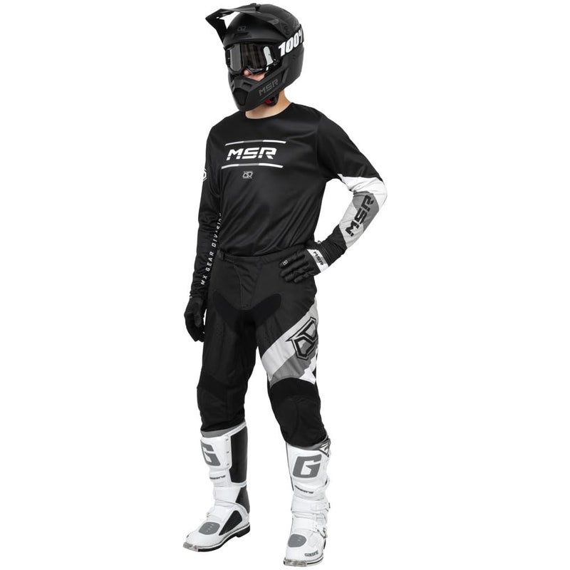 MSRâ„¢ Axxis Proto MTB Riding Gloves â€“ Unisex Medium Black â€“ Lightweight Motocross, MTB, BMX & Powersports Gloves - Image 3
