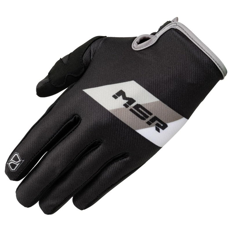 MSRâ„¢ Axxis Proto MTB Riding Gloves â€“ Unisex Medium Black â€“ Lightweight Motocross, MTB, BMX & Powersports Gloves - Image 1