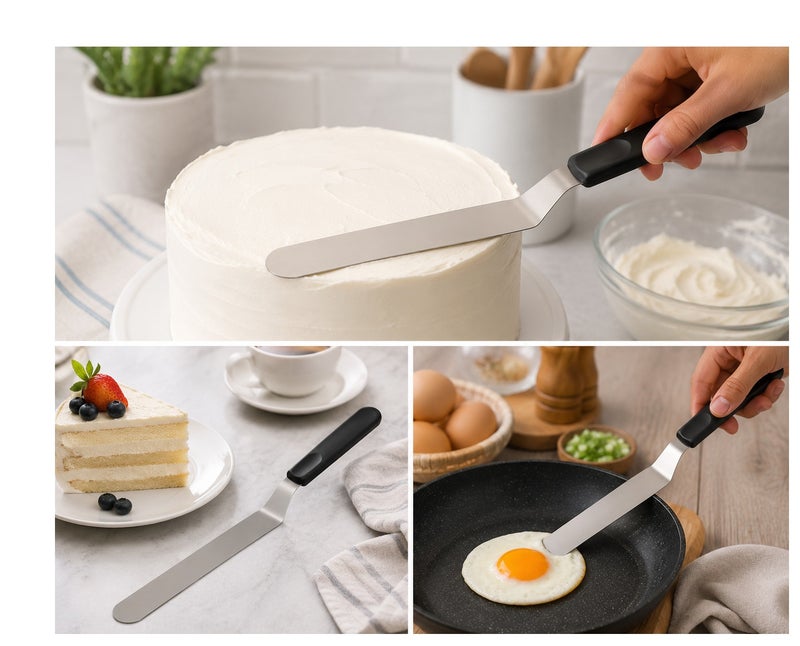 Home Stainless Steel 10 Inch Spatula With Bakelite Handle - Bd-P43 - Image 3