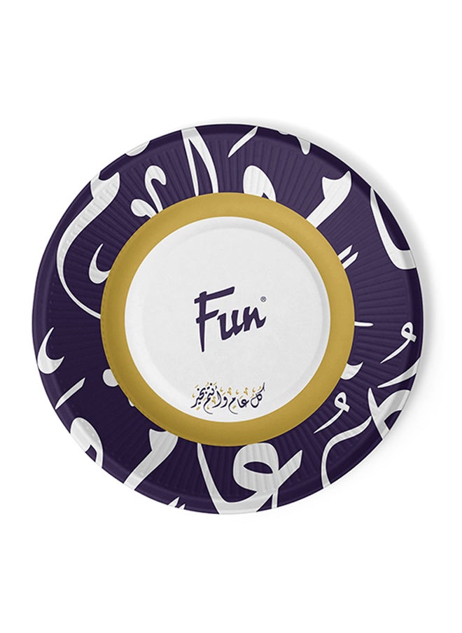 Fun Ramadan Paper Plate 10 Pieces 9inch  - Image 1