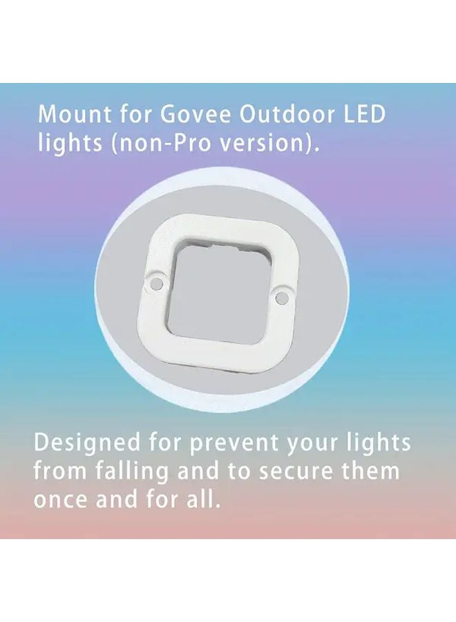 40Pcs White LED Strip Lights Clips Easy Install For Govee H705 Cabinet Lighting - Image 5