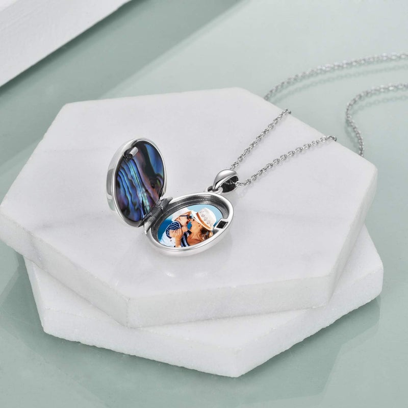 ONEFINITY Store Tree of Life Locket Necklace Sterling Silver Locket Necklace That Holds Pictures Tree of Life Locket Pendant for Women Wife Girlfriend - Image 4