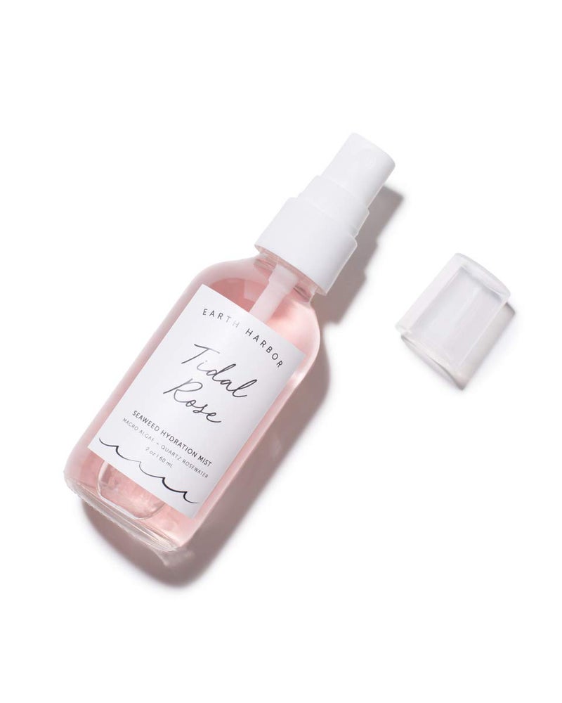 Earth Harbor | Tidal Rose Crystal Hydration Toner - Soothes Inflammation & Tones | Rose Water + Rose Quartz + White Tea | 100% Natural & Cruelty-Free | 2 fl oz - Image 2