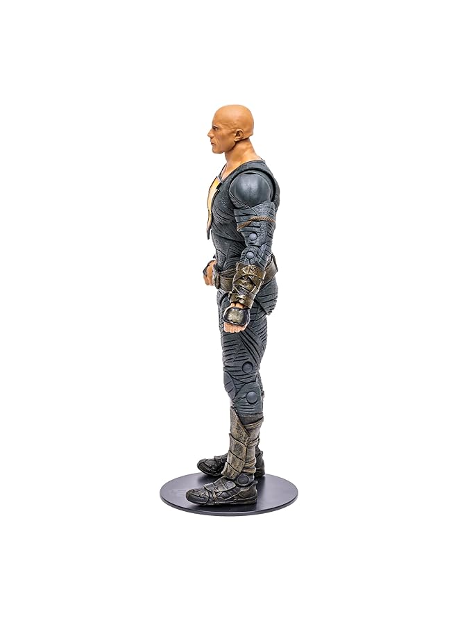 McFarlane Dc Black Adam 7 Inches Action Figure Movie Hero Costume Edition Highly Detailed Poseable Collectible With Accessories Superhero Toy From Kahndaq Saga Shazam Character For Kids & Fans - Image 4