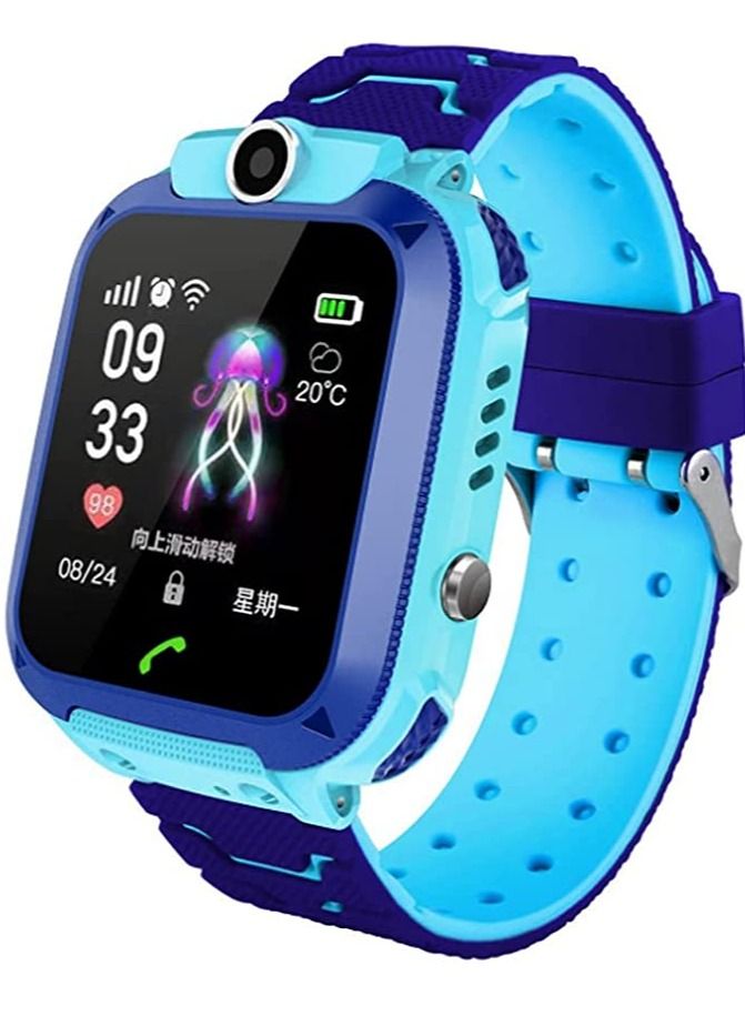 C002 Waterproof Smart Watch For Kids Blue  - Image 1
