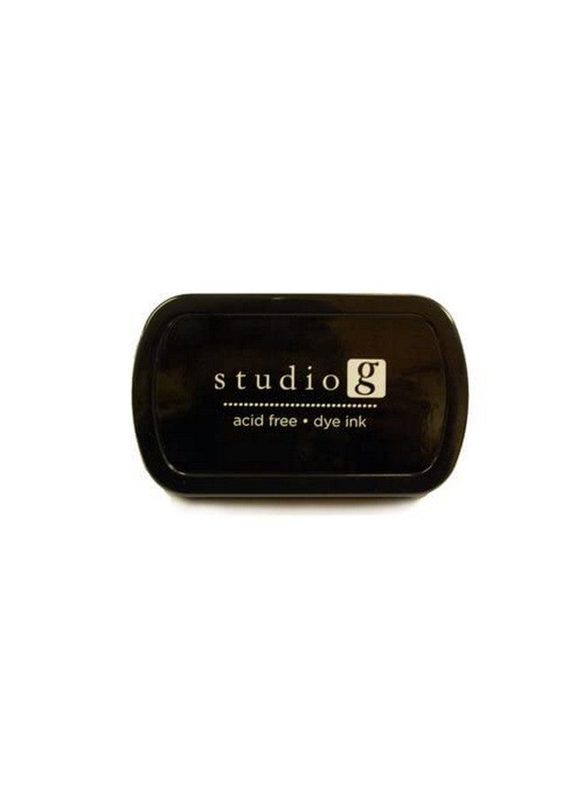 Studio G Acid Free Dye Ink Pad - Black - Full Size
