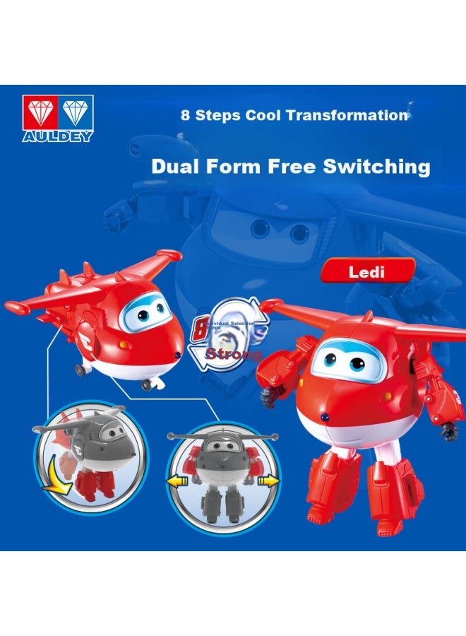 Auldey Super Wings Popular Assembly Set, 5-piece Pack, Ledi Xiaoi Dali, Boys And Girls Toys, Birthday Gift - Image 4