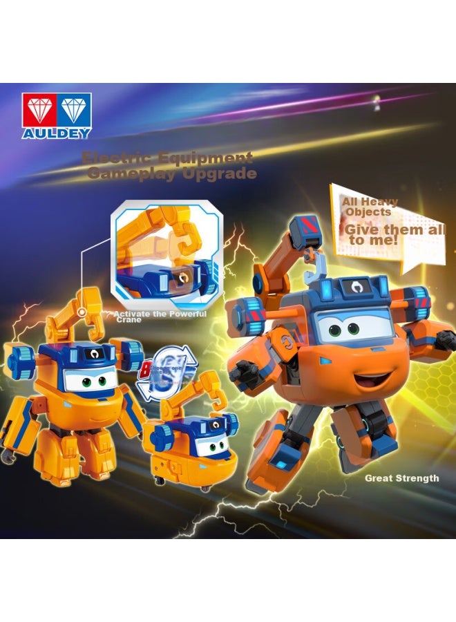 Auldey Super Wings Popular Assembly Set, 5-piece Pack, Ledi Xiaoi Dali, Boys And Girls Toys, Birthday Gift - Image 2
