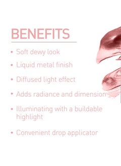 MyGlamm Spotlight Illuminating Liquidrouge (Pink)13 Gm Illuminating Liquid Highlighter  - Image 3