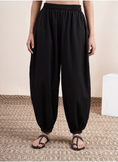 Abhishti Black Pathani Pants  - Image 1