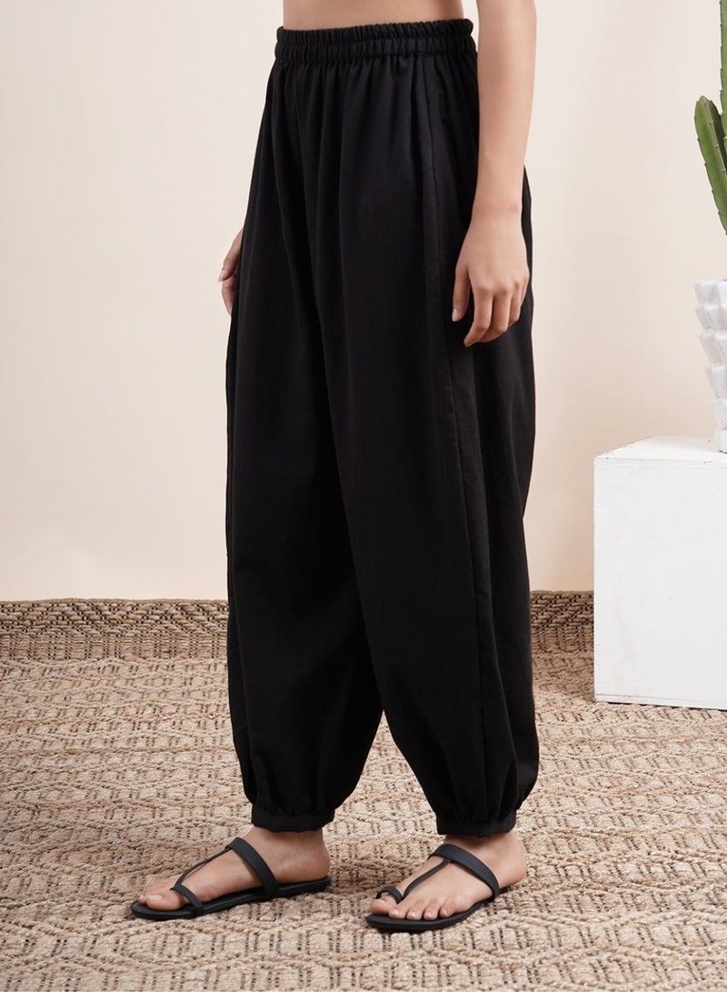 Abhishti Black Pathani Pants  - Image 2