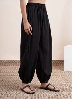 Abhishti Black Pathani Pants  - Image 3