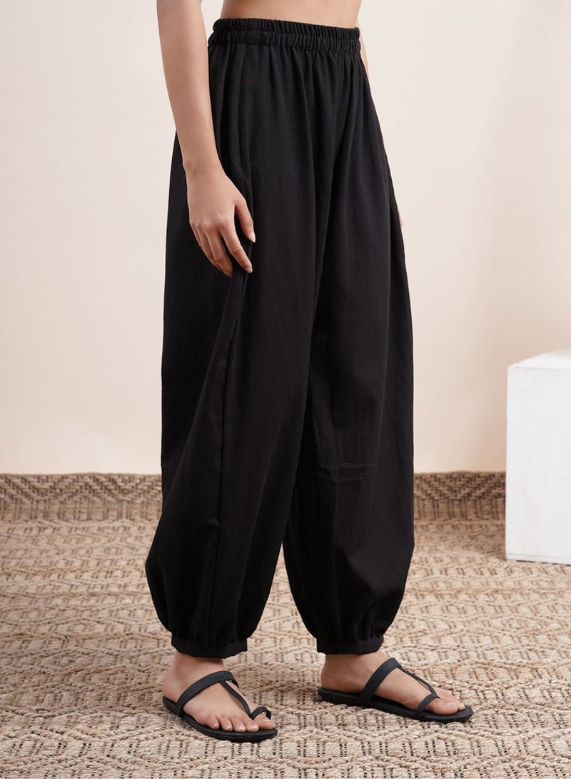 Abhishti Black Pathani Pants  - Image 3
