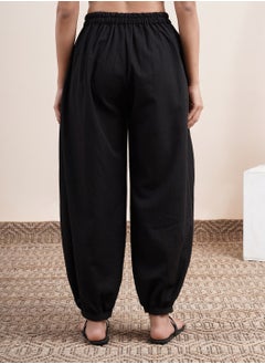 Abhishti Black Pathani Pants  - Image 4