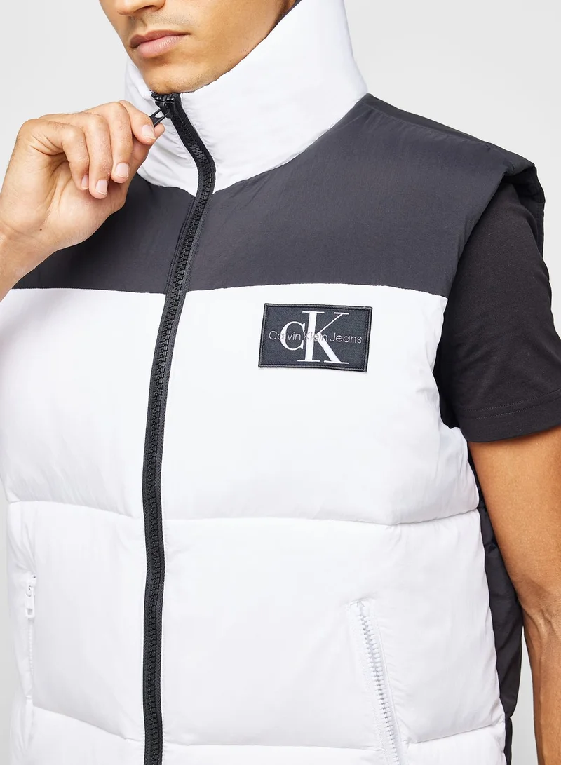 Calvin Klein Jeans Color Block Padded Jacket