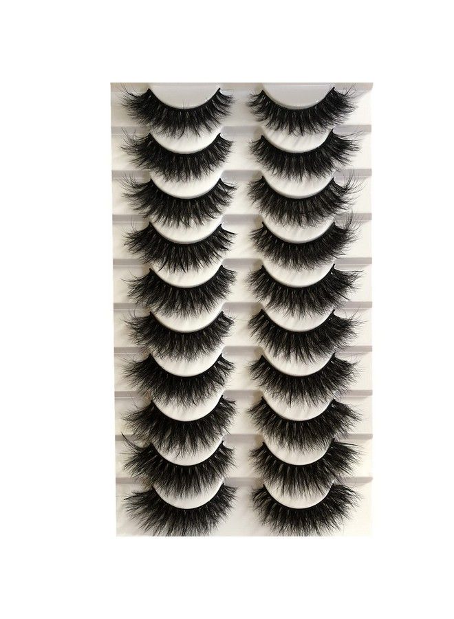 Gmagictobo Fake Eyelashes Natural 15Mm Cat Eye Lashes Pack Short Fluffy Faux Mink Thick Curly 3D Dramatic Soft Strip False Eye Lashes Multipack - Image 2