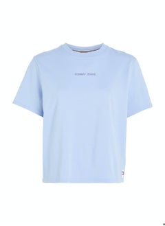 Women's Boxy New Classics T-Shirt - Cotton, Blue - pzsku/ZDE8CEAED427A952B5B9CZ/45/_/1723744048/1ba169b7-0bab-4d3d-a74c-431eff49cc5c