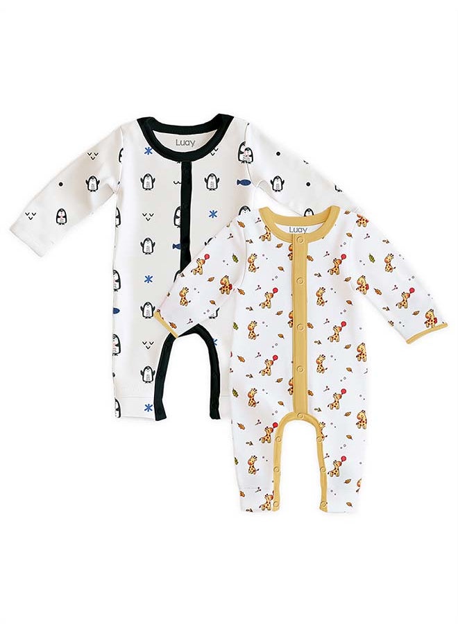 100% Cotton Full Sleeves Baby Romper,Sleepsuit for Baby Girls & Boys _(Pack of 2) 18-24 M - pzsku/ZDE8D0F69DA58DA2661E7Z/45/_/1740723826/83b283ba-2e70-439f-a631-ff5e8d5f03c4