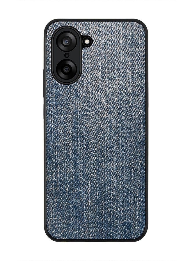 Stylizedd For OnePlus Nord CE5 / Ace 5 Racing Case,Slim fit Camera Protection, Shockproof Thin Phone cover  - Dark Denim Print