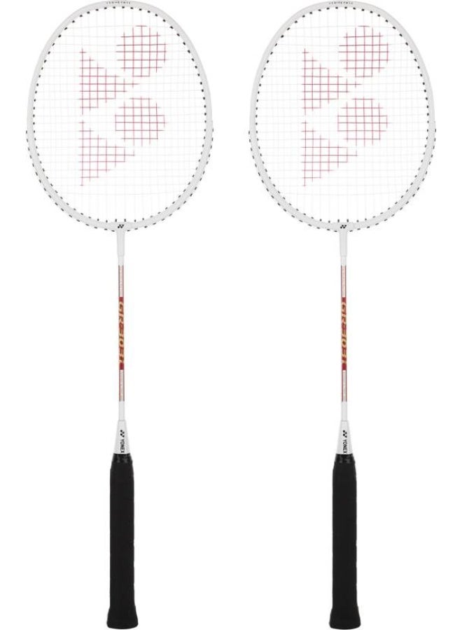 Yonex YONEX GR 303i White Strung Badminton Racquet  (Pack of: 2, 83 g)  - Image 1