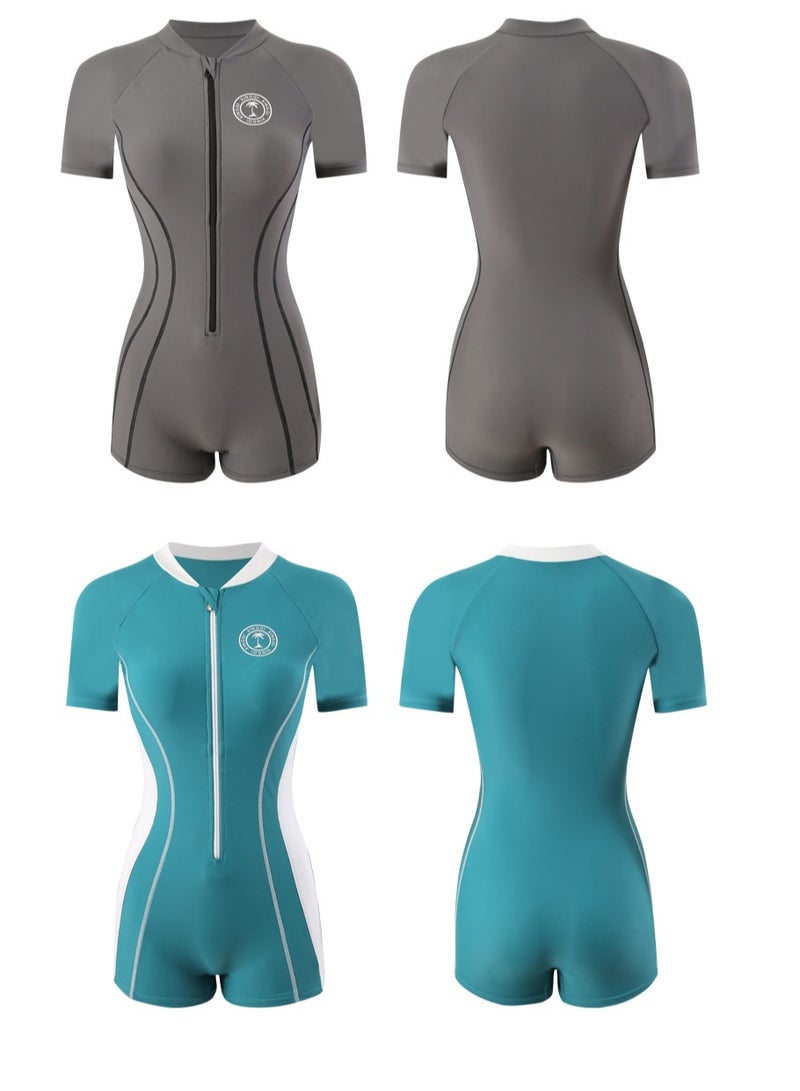 KUYING New Jumpsuit Triangle Pants Set Swimsuit - Image 2