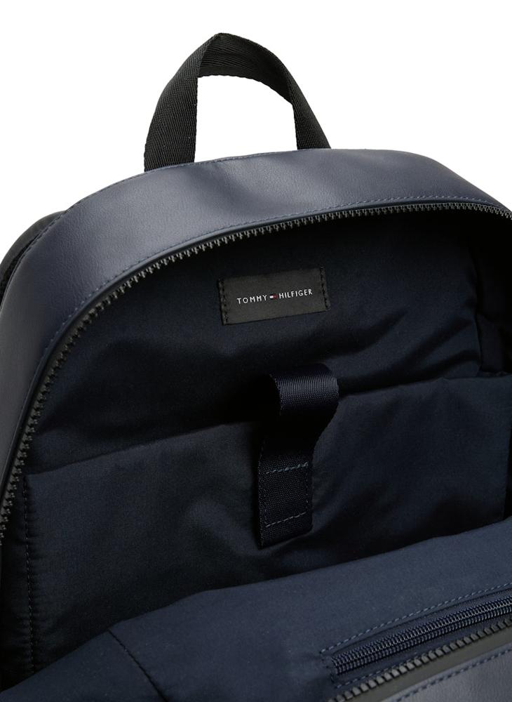 TOMMY HILFIGER - ROUND BACKPACK WITH LOGO - Image 1