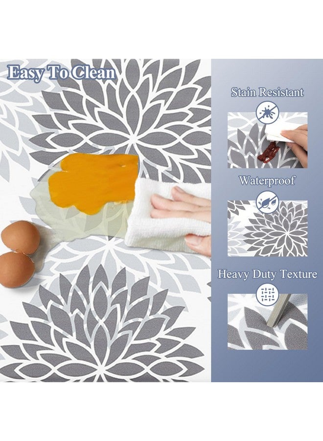 هيبي مجموعة سجاد مطبخ HEBE المضادة للتعب مكونة من قطعتين سجاد مطبخ غير قابل للانزلاق للأرضية سجاد مطبخ مبطن وسجادات مقاومة للماء مريحة للمطبخ والمكتب المنزلي والحوض وغرفة الغسيل - Image 5