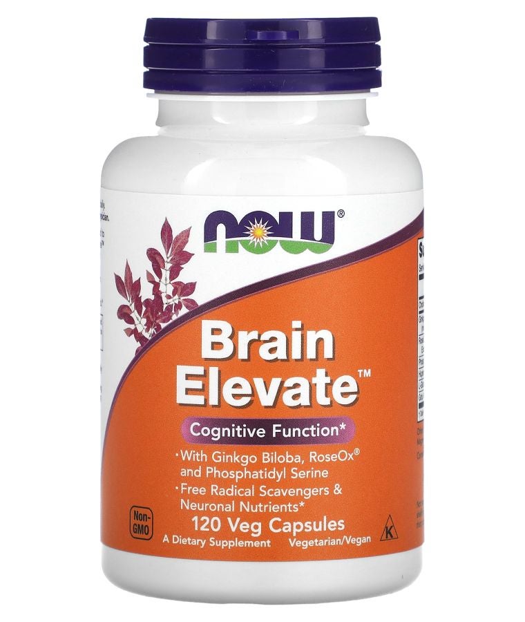 now Brain Elevate 120 Veg Capsules