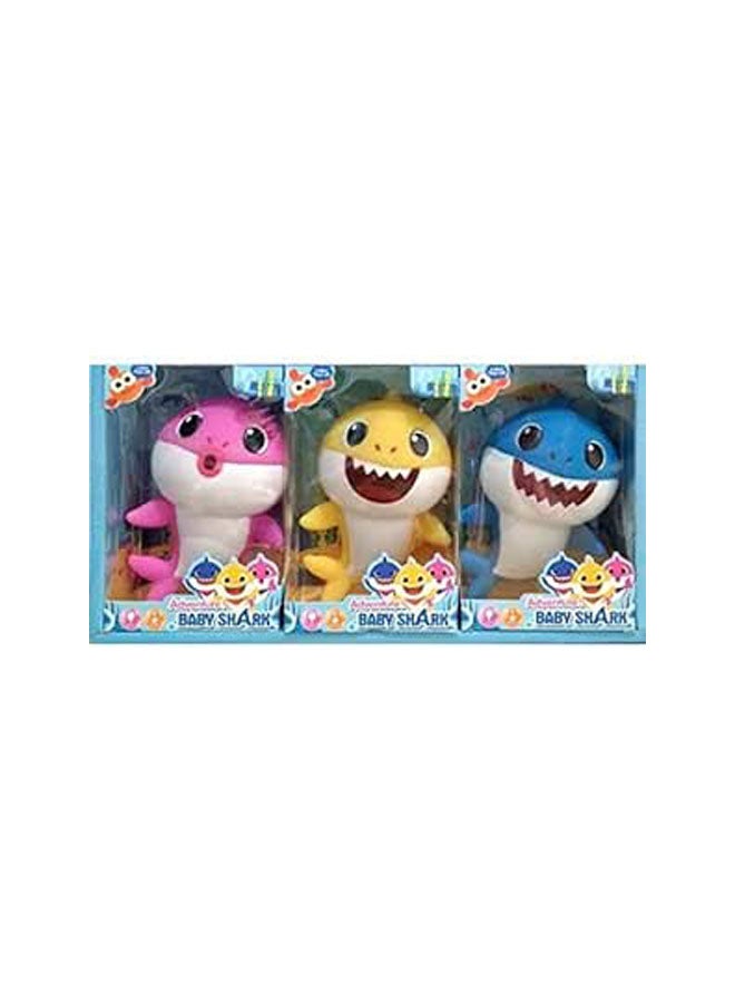 Led Musical Baby Shark Toy -3 Pieces