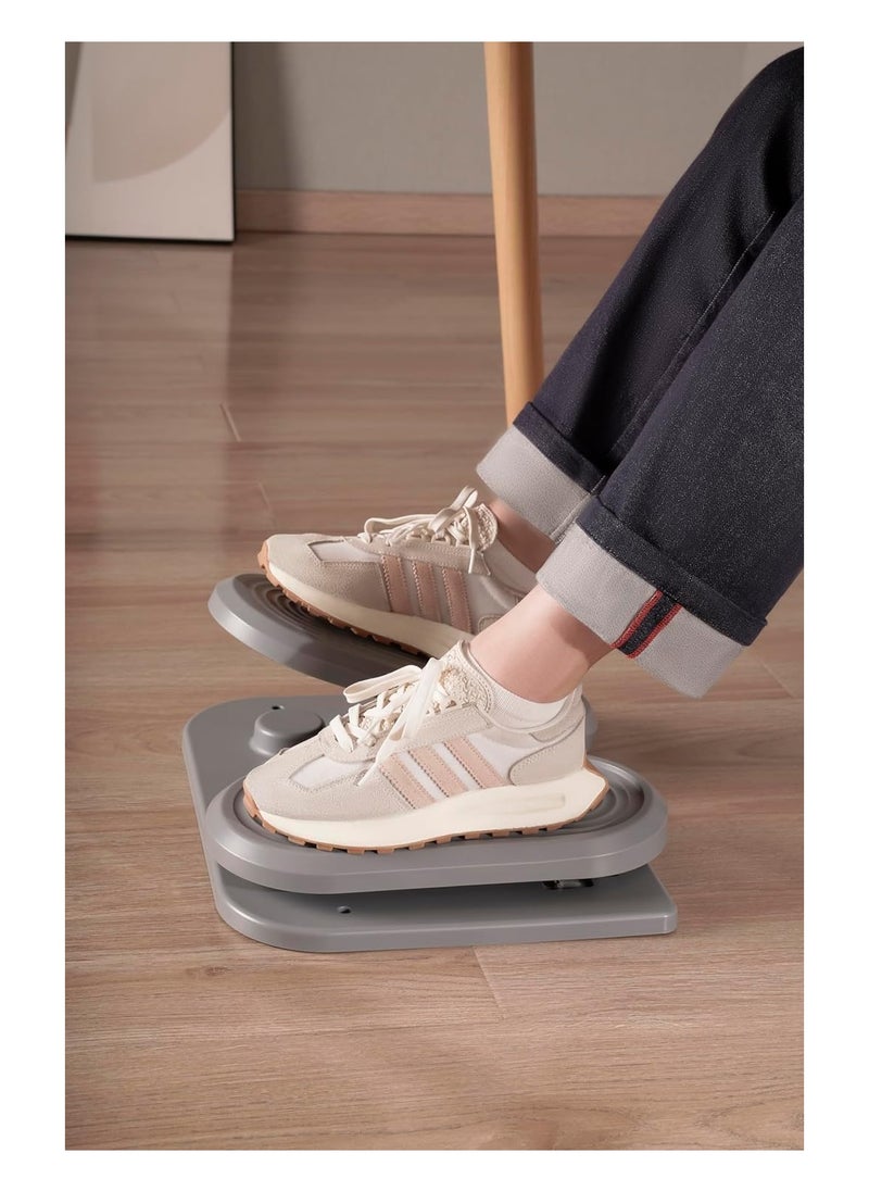 NAVODESK - NAVO Ergonomic Underdesk Footrest with Tilt Mechanism Home Office Footrest Adjustable Foot Stool with Non Slip Base Model Black - Image 1