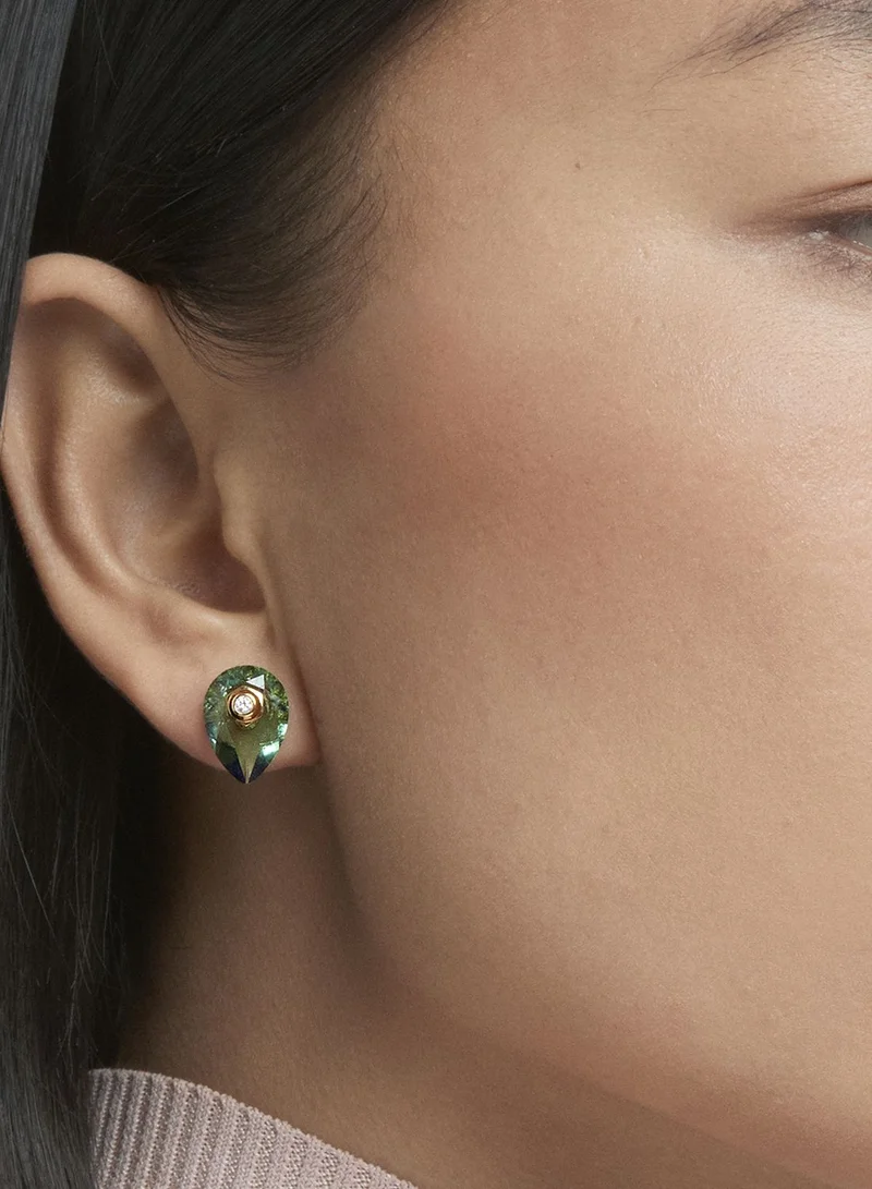 SWAROVSKI Studiosa Gold-Tone Plated Embellished Studs