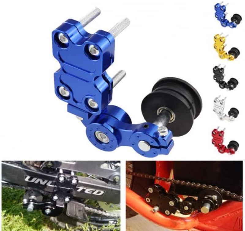 Windance Adjuster Chain Tensioner for Motorcycle Chopper ATV - Blue - Image 5