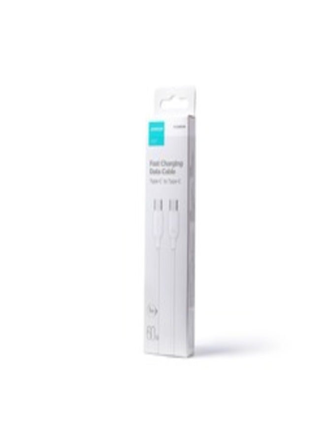 جوي روم Joyroom cable USB-C - USB-C 480Mb / s 60W 1m white (S-A9) White - Image 4