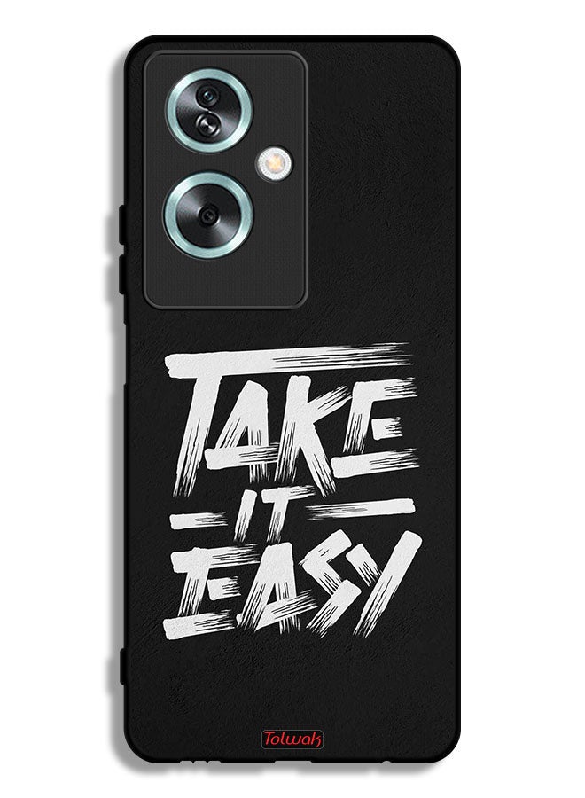 Tolwak Oppo A79 Protective Case Cover Take It Easy - Image 1