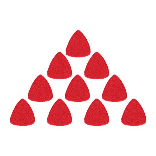 Dilwe 10Pcs Felt Picks, Wool Felt Picks Plectrums for Guitar Ukulele, Red - Image 5