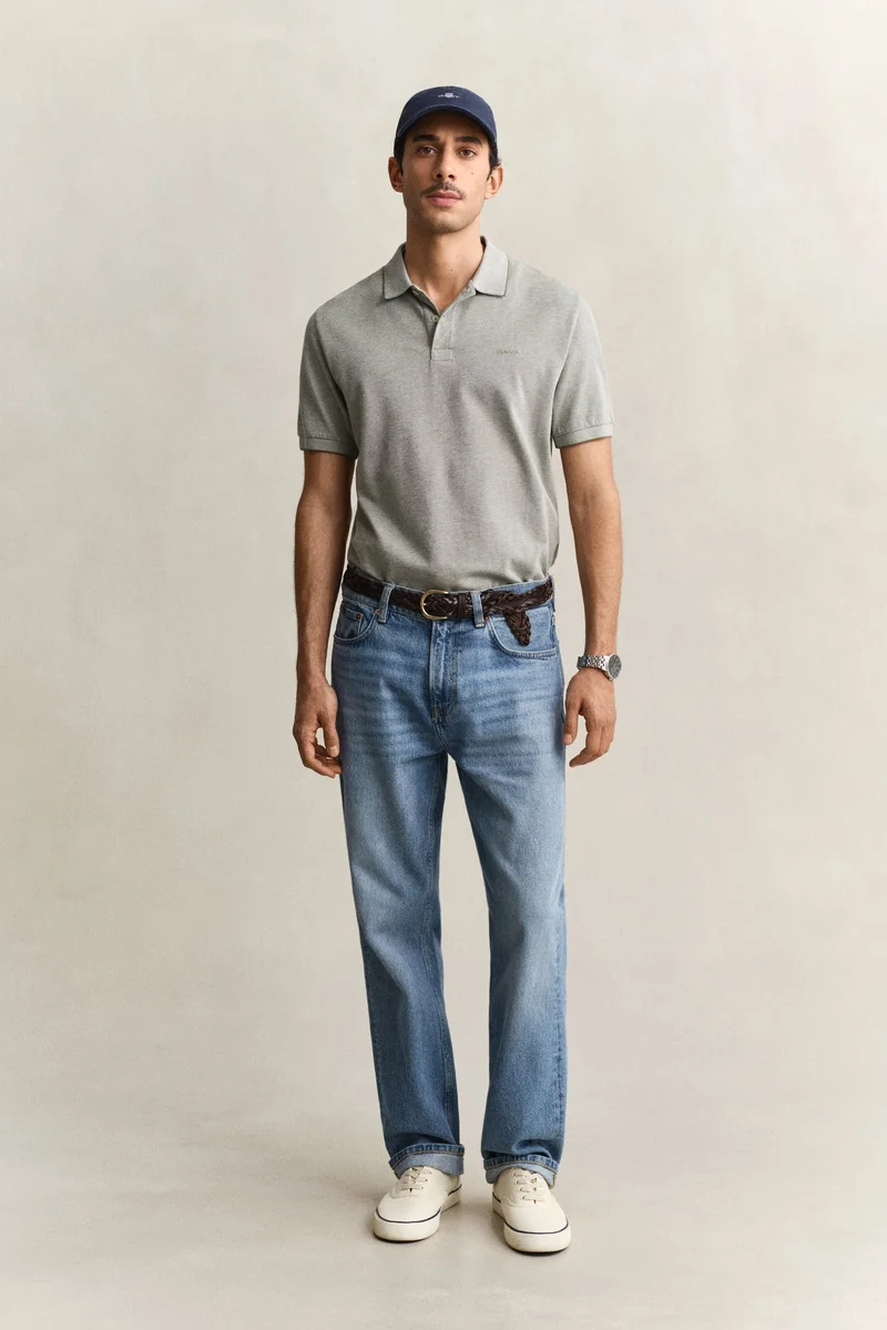 GANT  Two Tone Short SleevePolo for Men | Best Price UAE