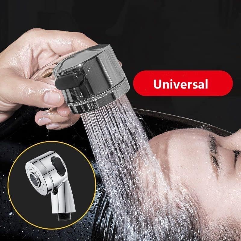 Sink Faucet Sprayer Attachment,Sprayer Head for Shampoo Bowl, Pedicure Spa, Salon,Side Control Button Sink Replacement Part for Hair Washing Dog Baby Shampoo Bath, Stainless Steel - Image 5